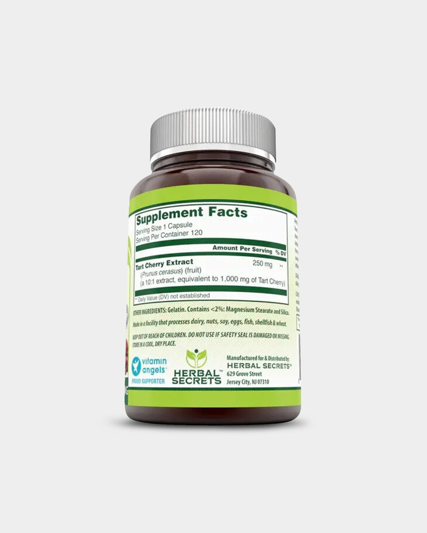 Herbal Secrets Tart Cherry Extract 1000mg - Bodybuilding.com