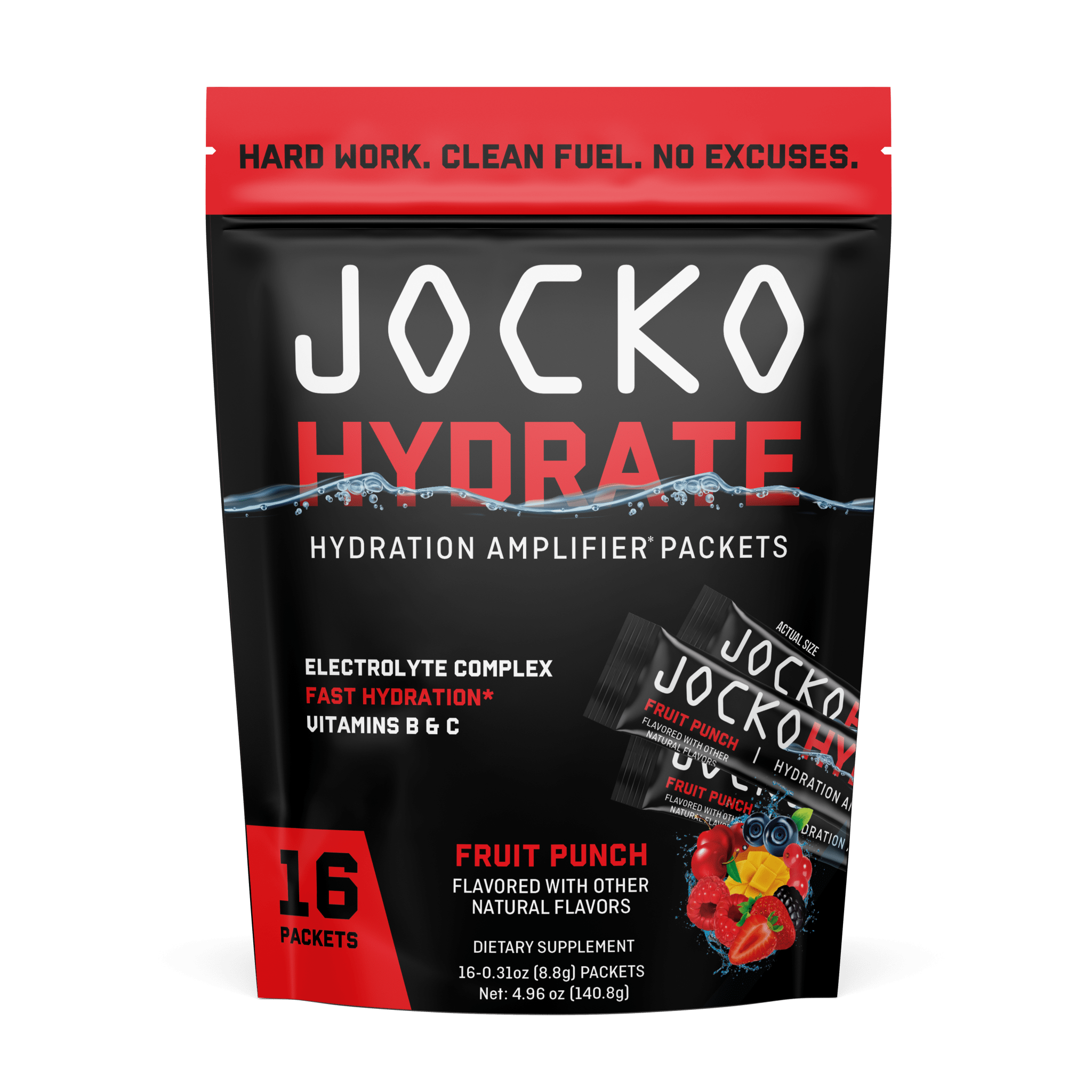 JOCKO Hydrate Sticks - Bodybuilding.com