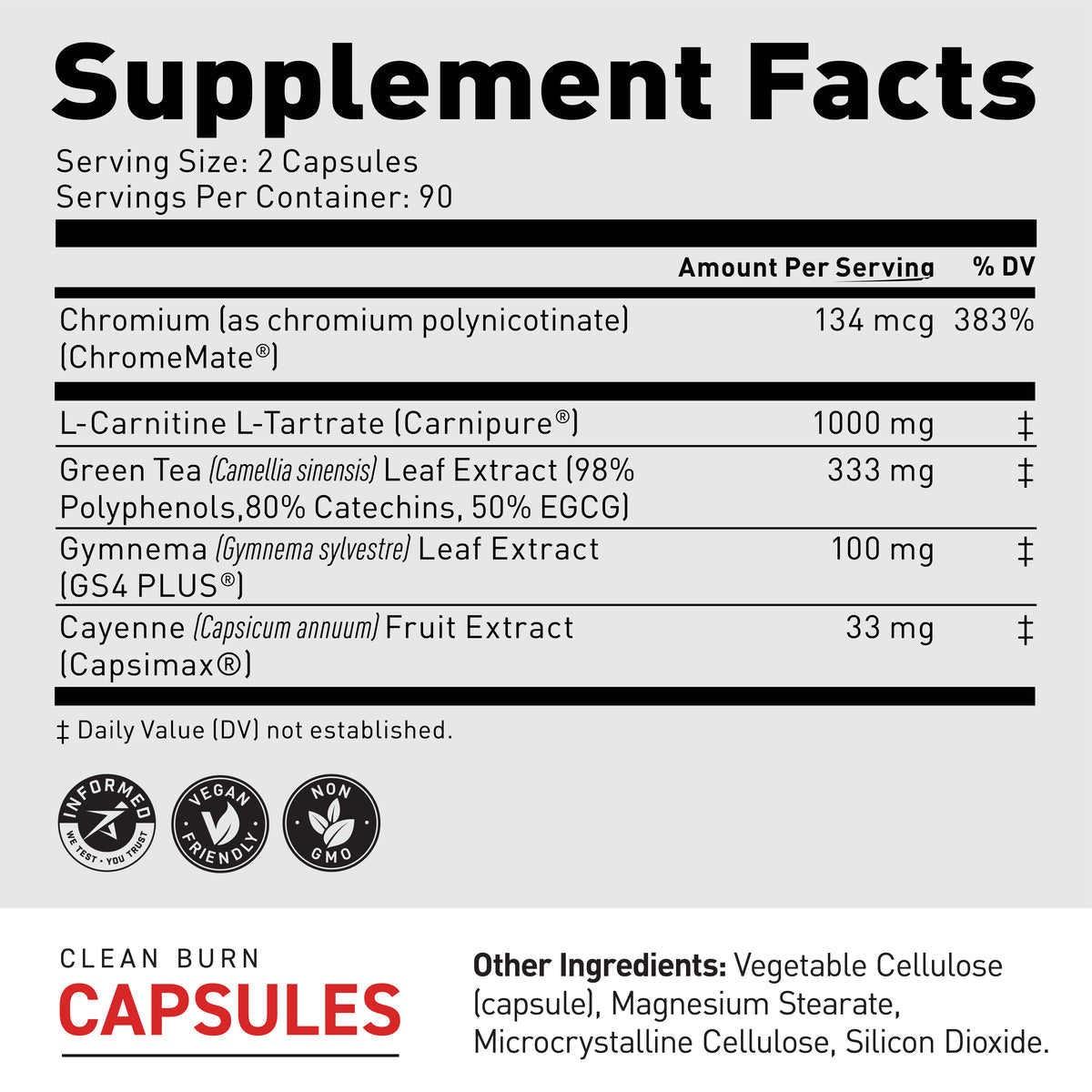 KAGED Clean Burn Non - Stim Thermogenic Support - Bodybuilding.com