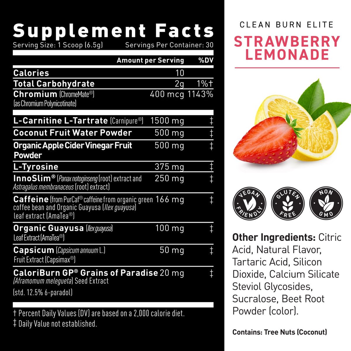 KAGED Elite Clean Burn with Apple Cider Vinegar - Bodybuilding.com