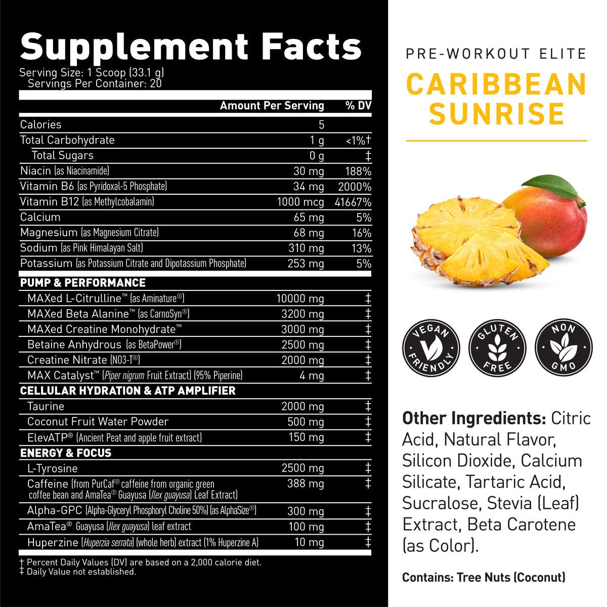 KAGED Elite Pre - Workout - Bodybuilding.com