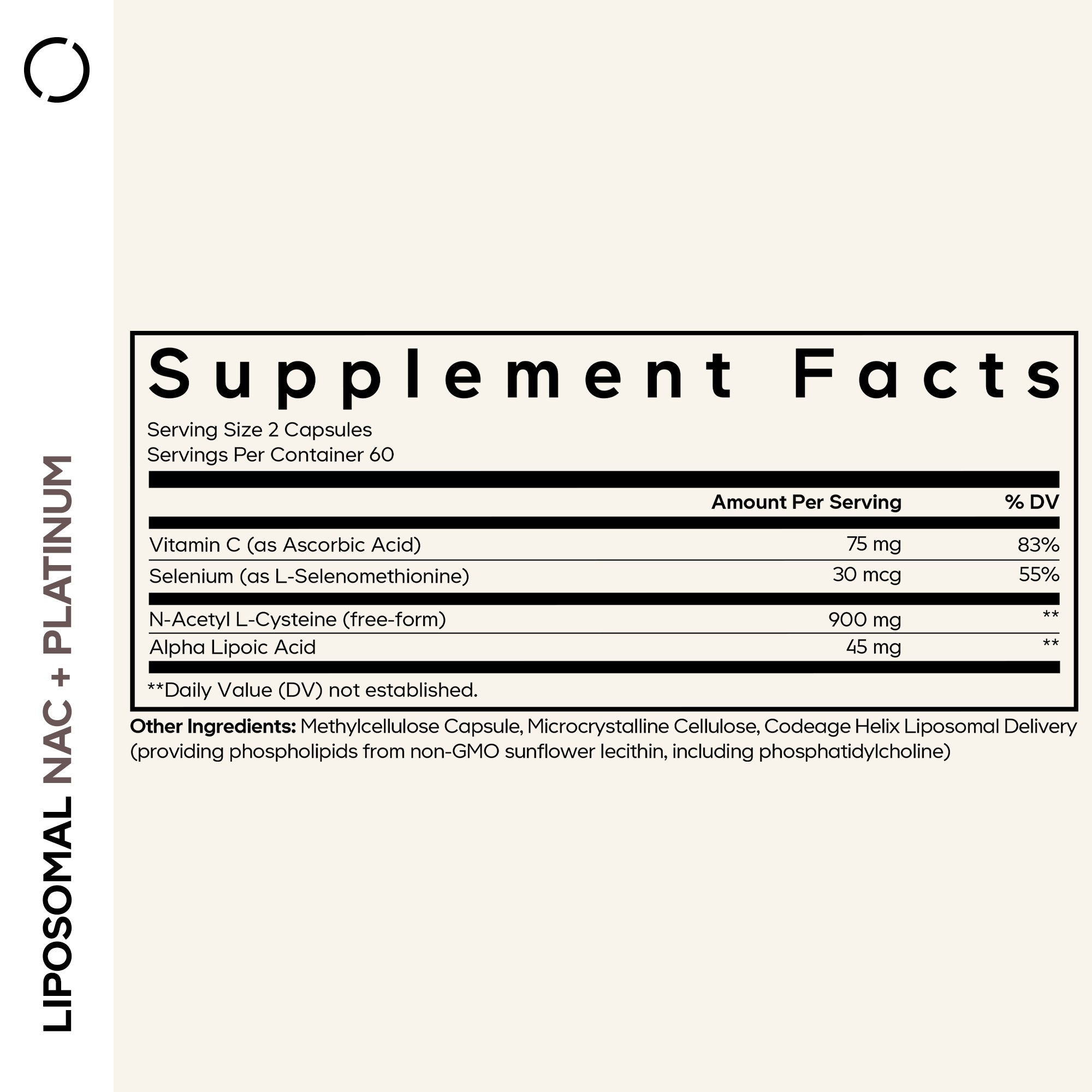 Liposomal NAC+ Platinum - Bodybuilding.com