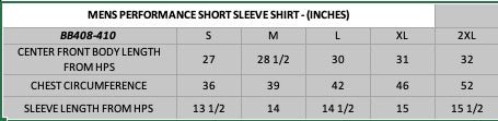 Men's Performance Short Sleeve Shirt - Bodybuilding.com