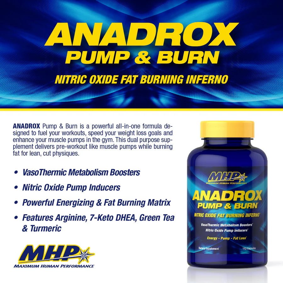 MHP Anadrox Pump & Burn - Bodybuilding.com