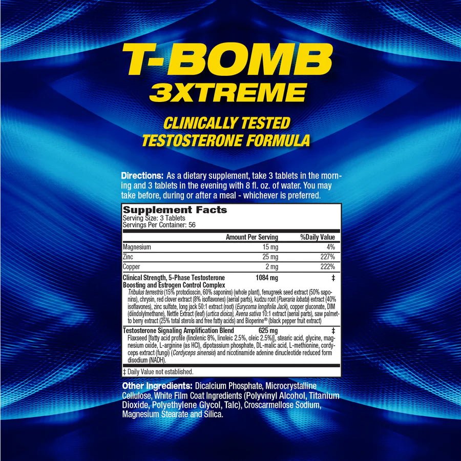 MHP T - Bomb 3xtreme® Testosterone Blend - Bodybuilding.com
