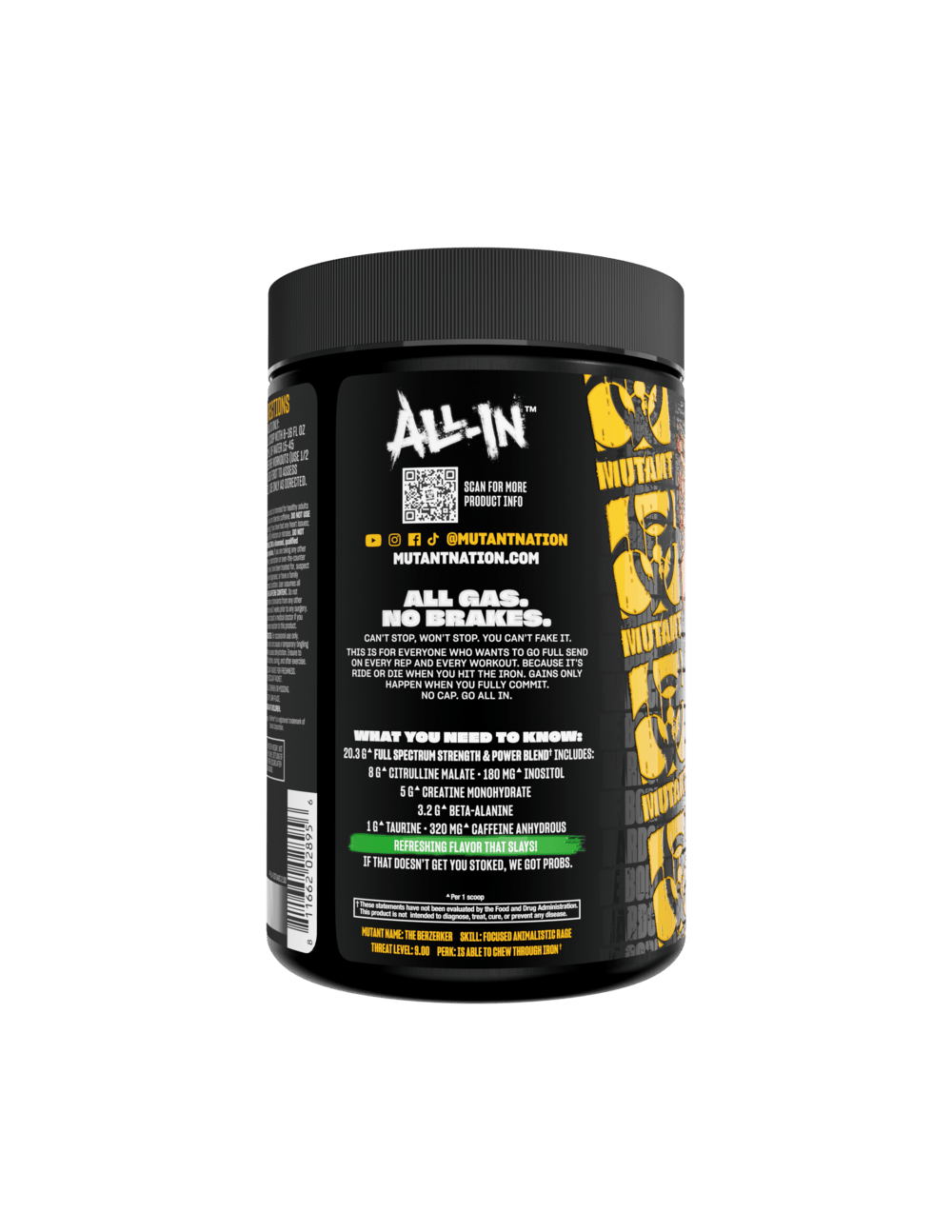Mutant All - In Pre - Workout - Bodybuilding.com