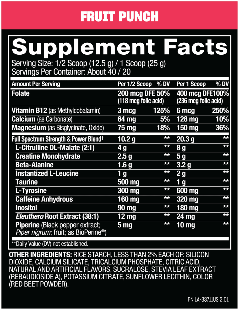 Mutant All - In Pre - Workout - Bodybuilding.com