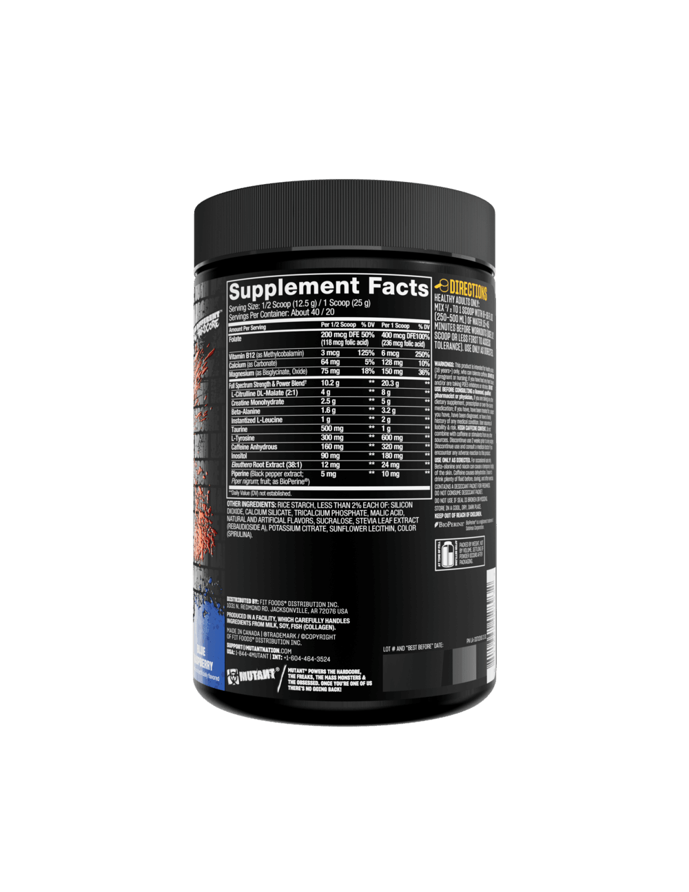 Mutant All - In Pre - Workout - Bodybuilding.com