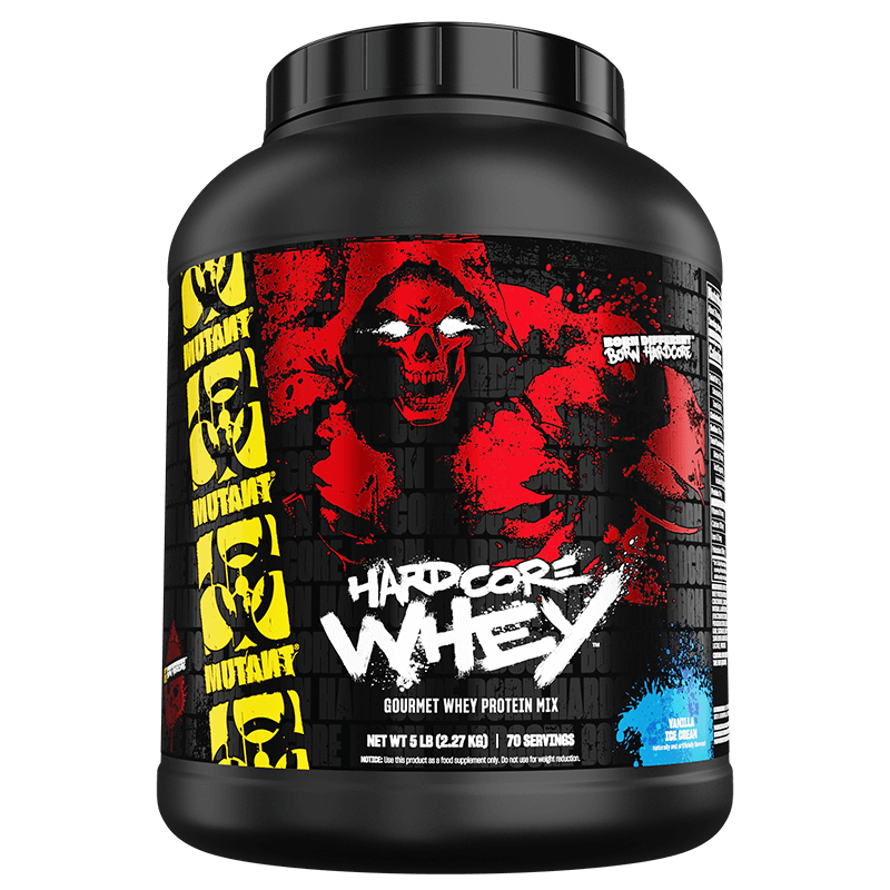 Mutant HARDCORE Whey Protein - Bodybuilding.com