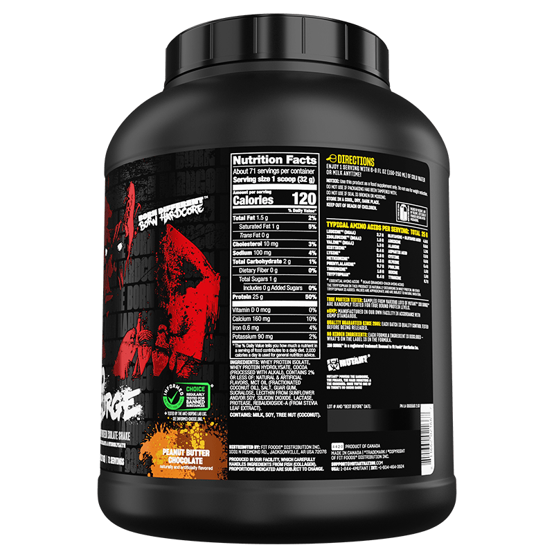 Mutant Iso Surge - Pure Whey Isolate - Bodybuilding.com