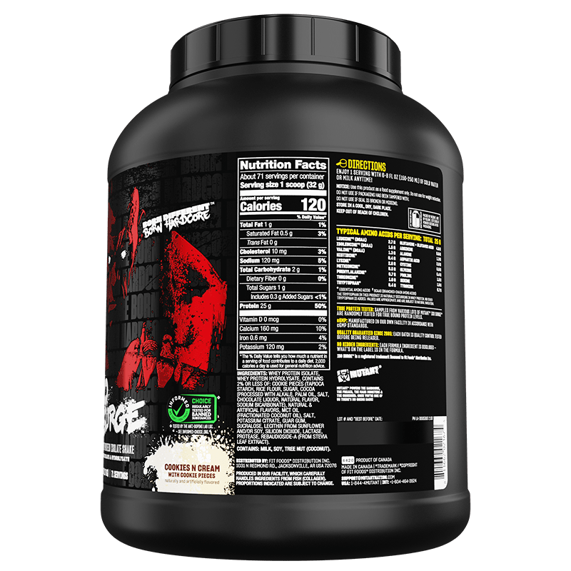 Mutant Iso Surge - Pure Whey Isolate - Bodybuilding.com