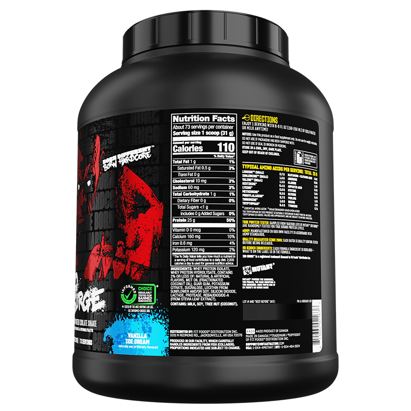 Mutant Iso Surge - Pure Whey Isolate - Bodybuilding.com