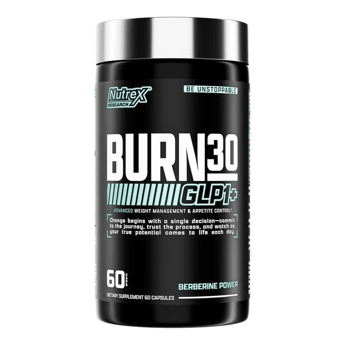 Nutrex BURN30 GLP1+ Caffeine Free Fat Burner - Bodybuilding.com