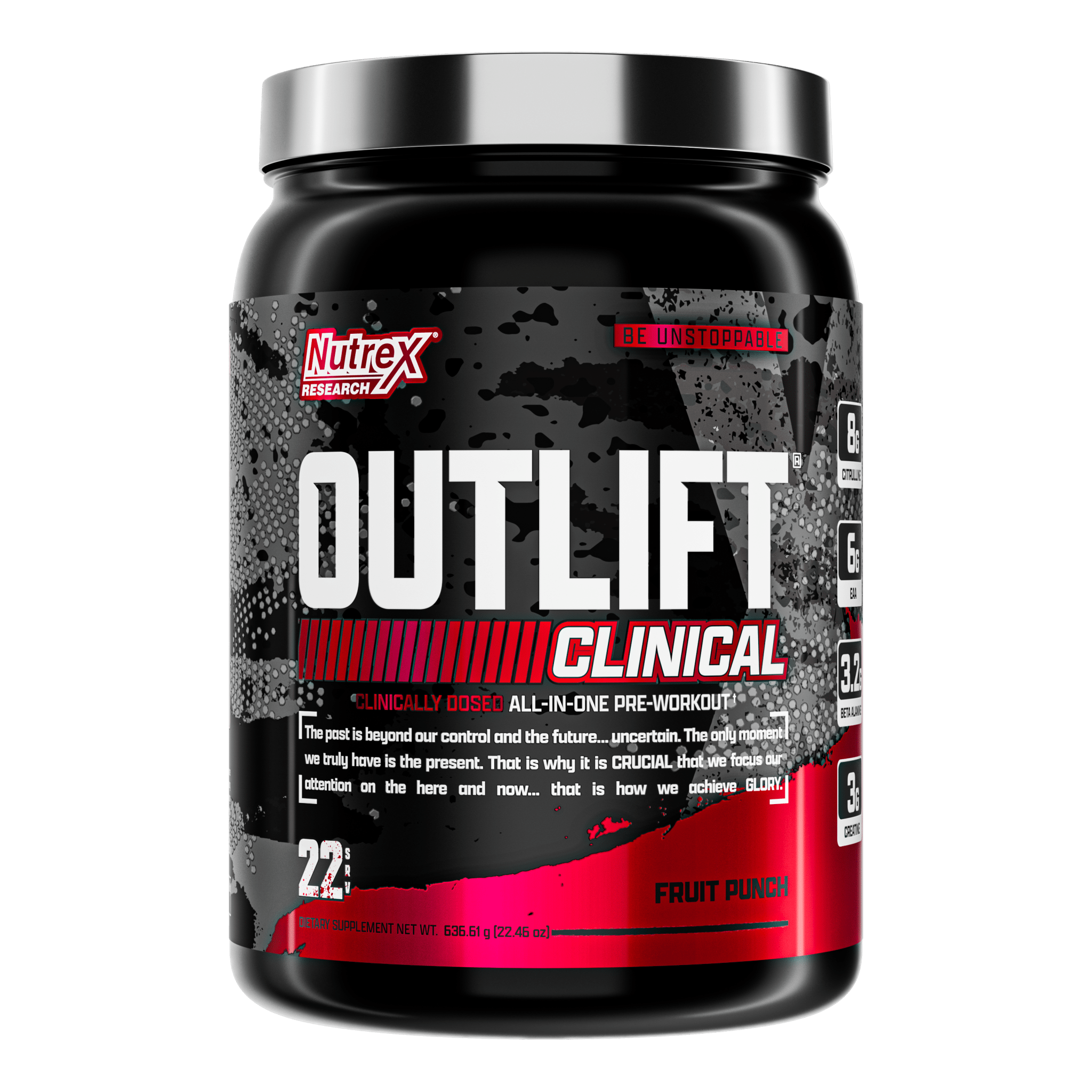 Nutrex Outlift Clinical High Stim Pre - Workout - Bodybuilding.com