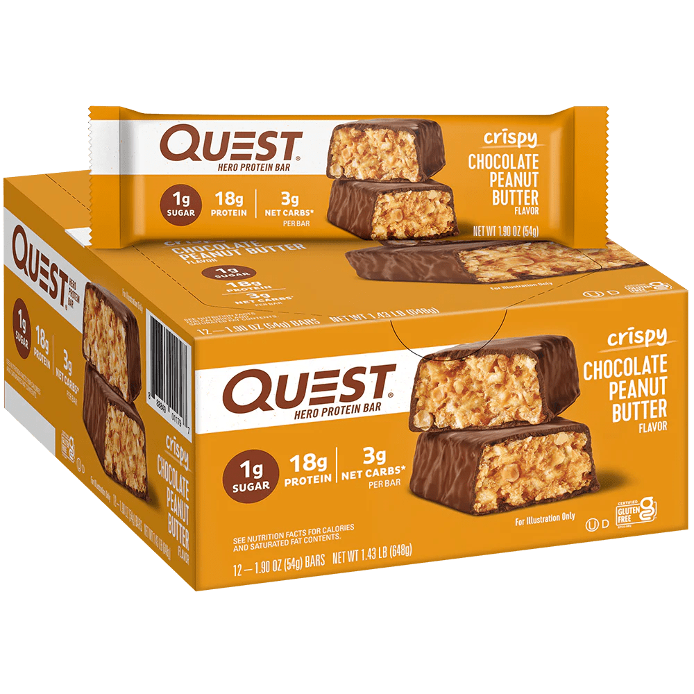 Quest Hero Protein Bars 12 Pack - Bodybuilding.com