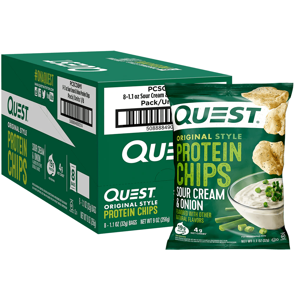 Quest Tortilla Style Protein Chips 8 Pack - Bodybuilding.com