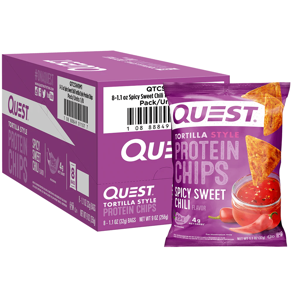 Quest Tortilla Style Protein Chips 8 Pack - Bodybuilding.com