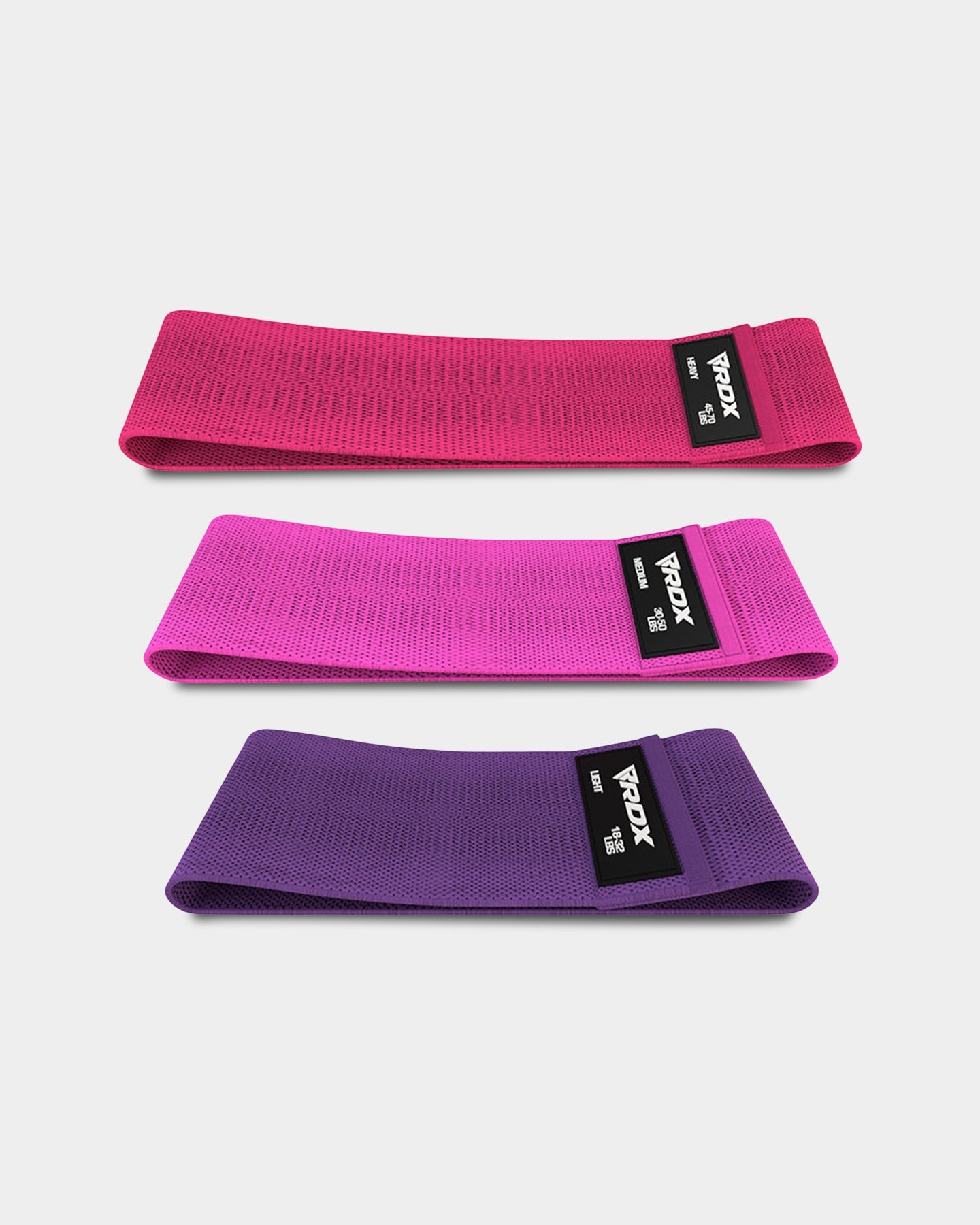 RDX Sports Heavy - Duty Fabric Resistance Training Bands for Fitness - Bodybuilding.com