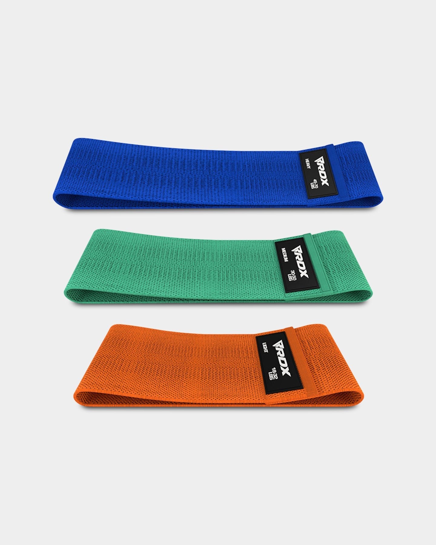 RDX Sports Heavy - Duty Fabric Resistance Training Bands for Fitness - Bodybuilding.com