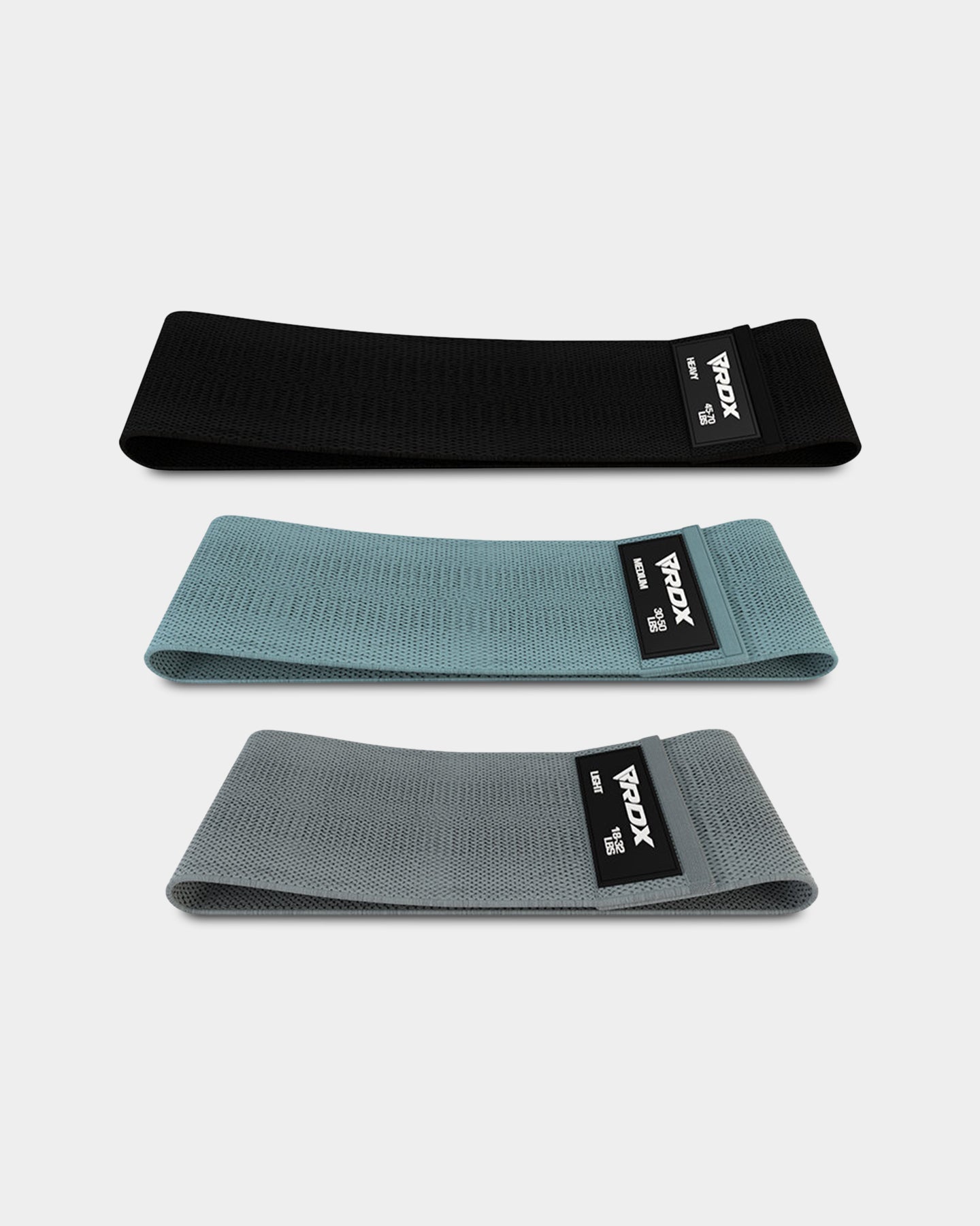 RDX Sports Heavy - Duty Fabric Resistance Training Bands for Fitness - Bodybuilding.com