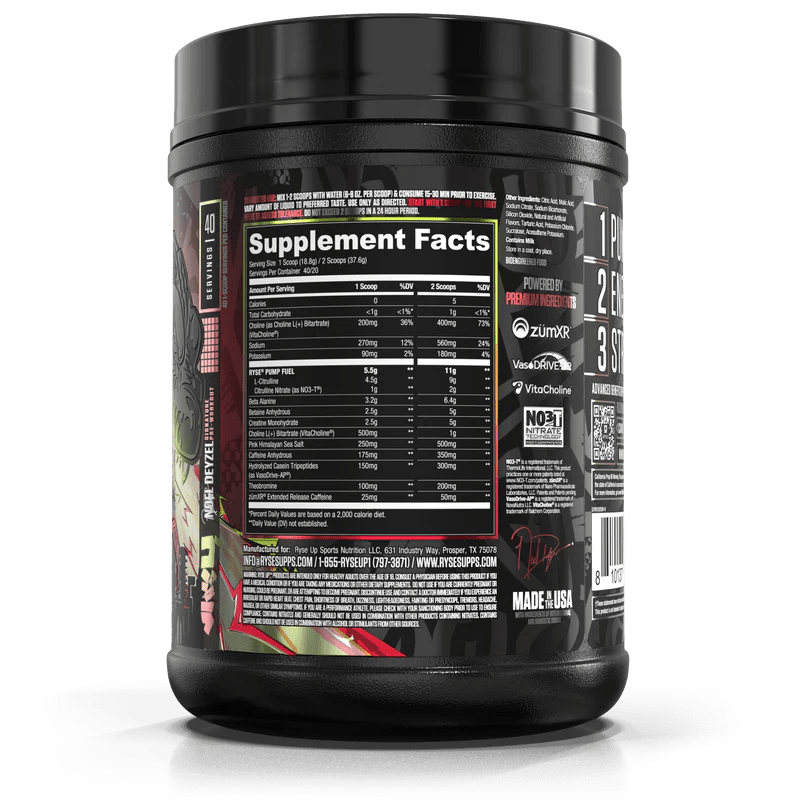 RYSE GODZILLAยฎ Pre - Workout - Bodybuilding.com