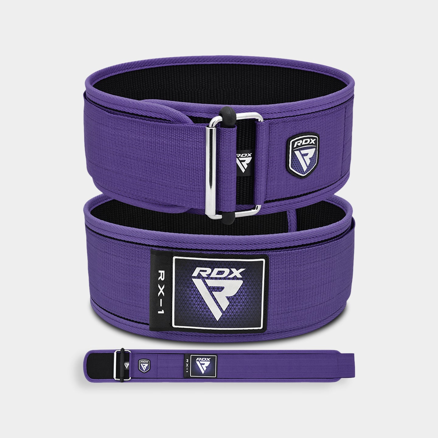 RDX Sports RX1 Weightlifting Belt, XS, Purple A1