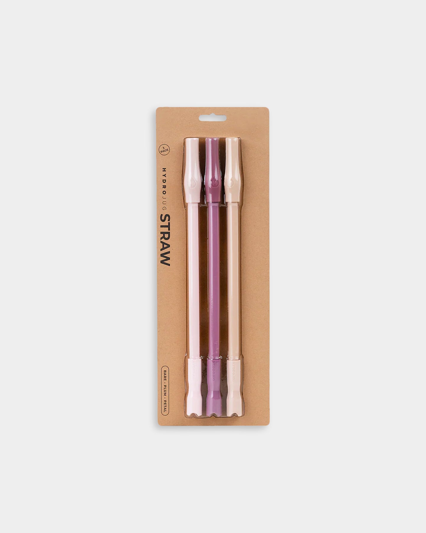 Hydrojug Straws - Pink Neutrals - 3 Pack