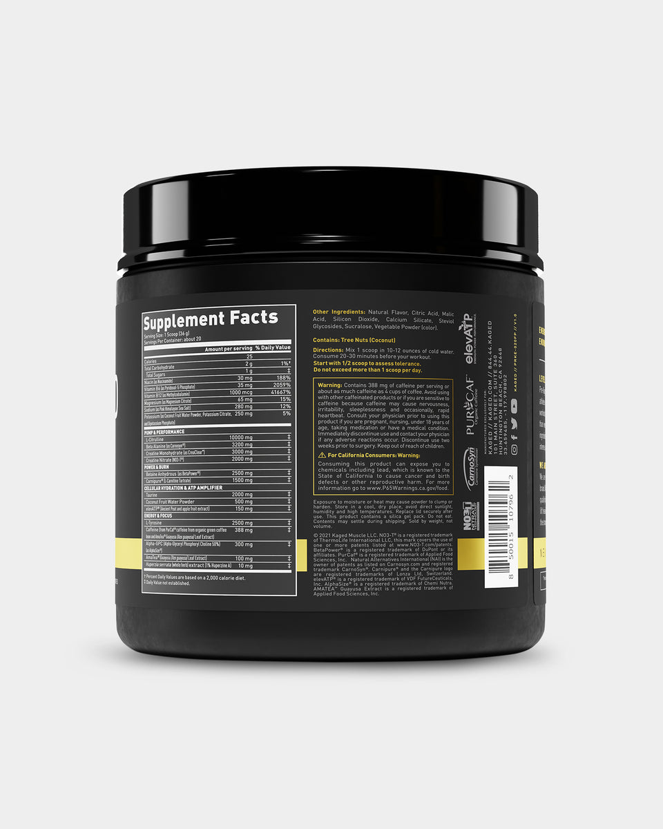 Pre-Kaged Elite - All-In-One Pre-Workout