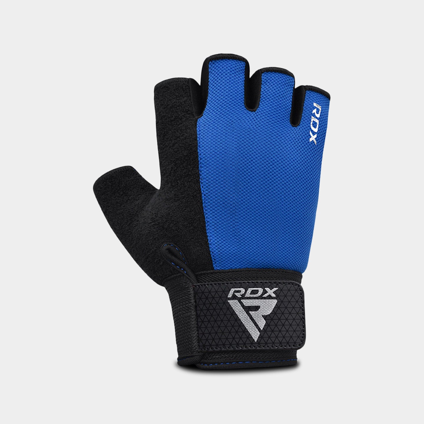 RDX Sports W1H Gym Workout Gloves, L, Blue A2