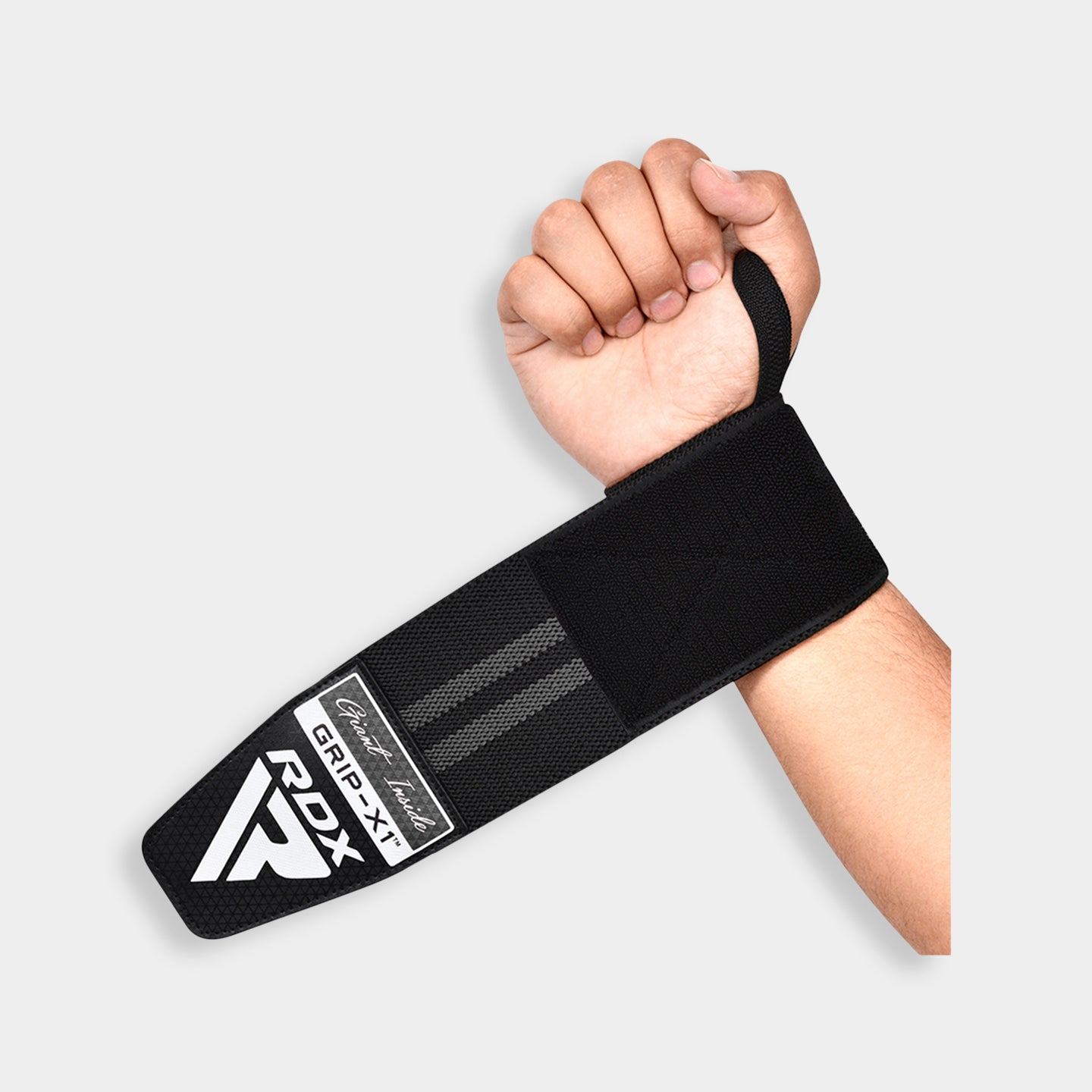 RDX Sports WR11 Gym Wrist Wrap, Standard Size, Black /Grey A1
