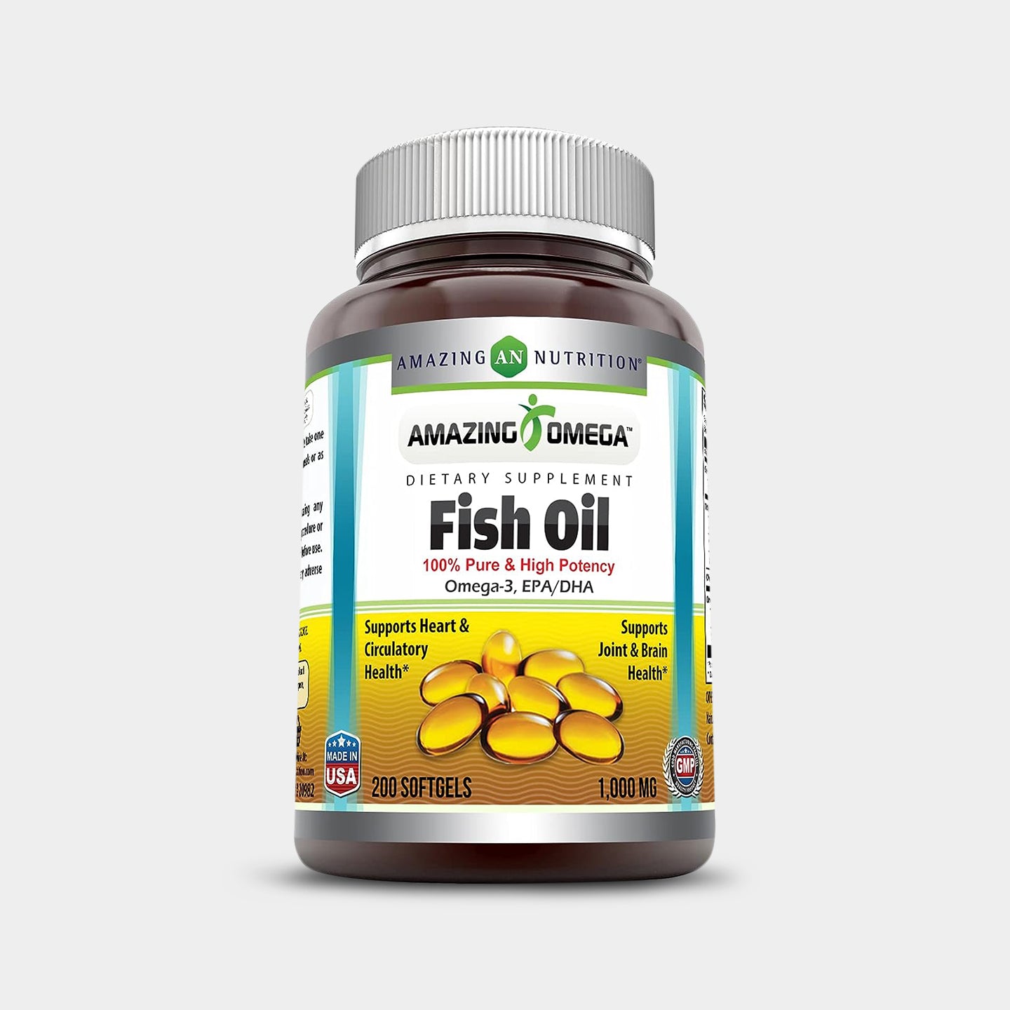 Amazing Formulas Omega Fish Oil 1000 mg A1