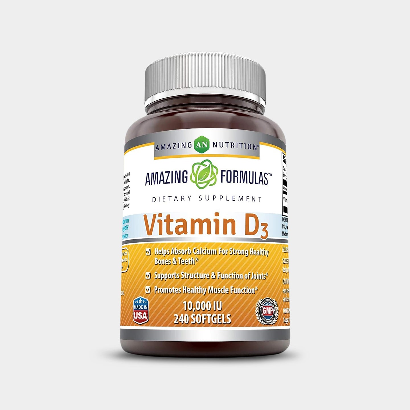 Amazing Formulas Vitamin D3 10000 IU A1