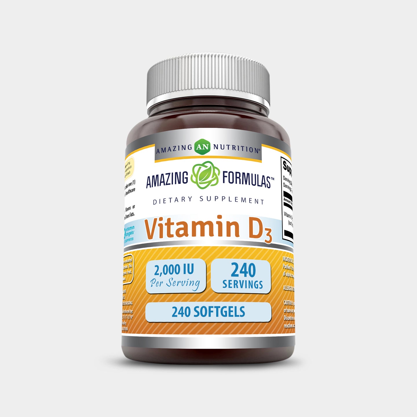 Amazing Formulas Vitamin D3 2000 IU A1