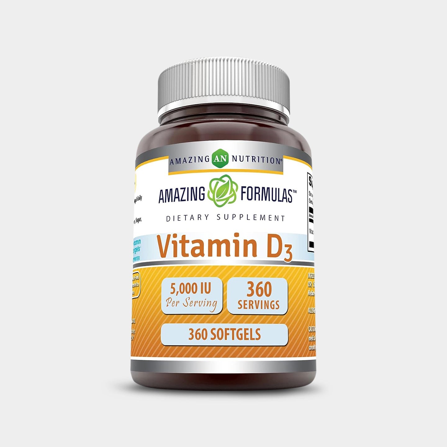 Amazing Formulas Vitamin D3 5000 IU A1