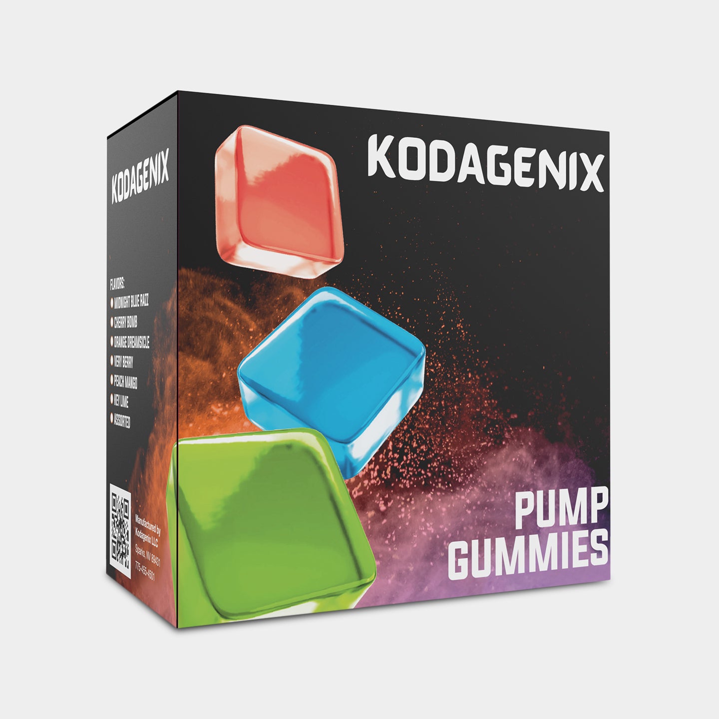 Kodagenix Pump PreWorkout Gummies Stim-Free