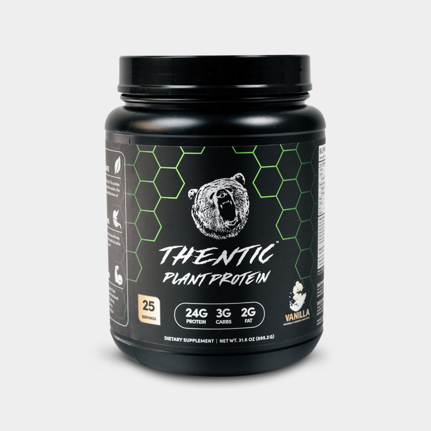 Thentic Plant Protein, Vanilla, 25 Servings A1