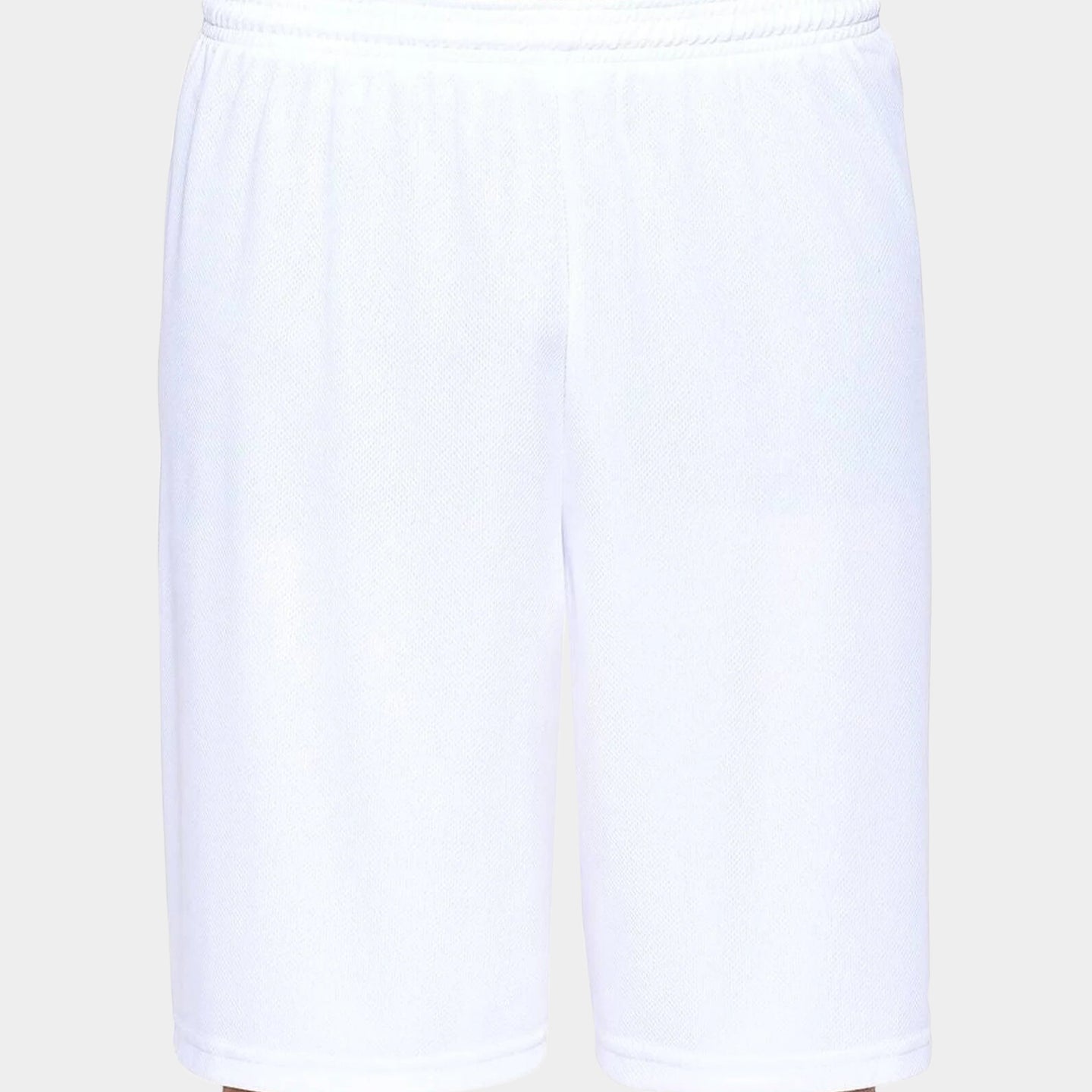 Expert Brand Oxymesh Men's Performance Training Shorts, S, White A1