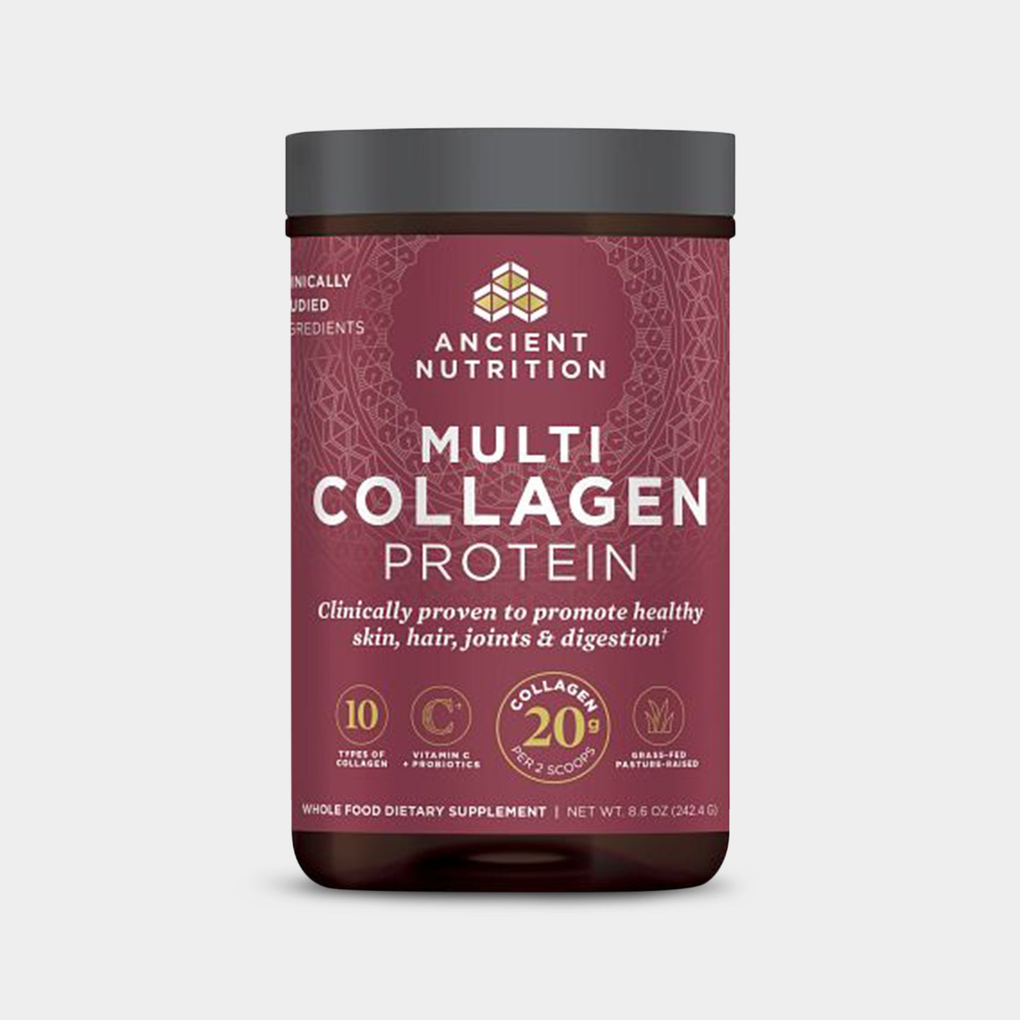 Ancient Nutrition Multi Collagen Protein - 20g, Pure, 24 Servings A1