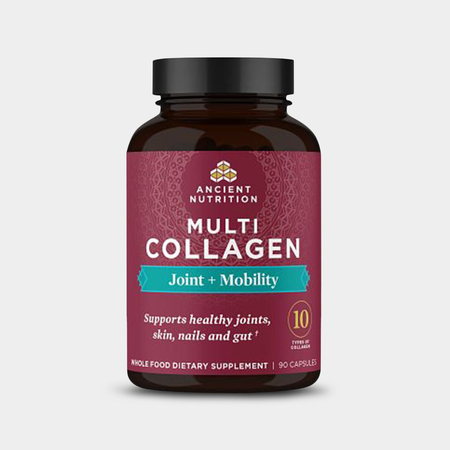 Ancient Nutrition Multi Collagen - Joint + Mobility, Unflavored, 90 Capsules A1