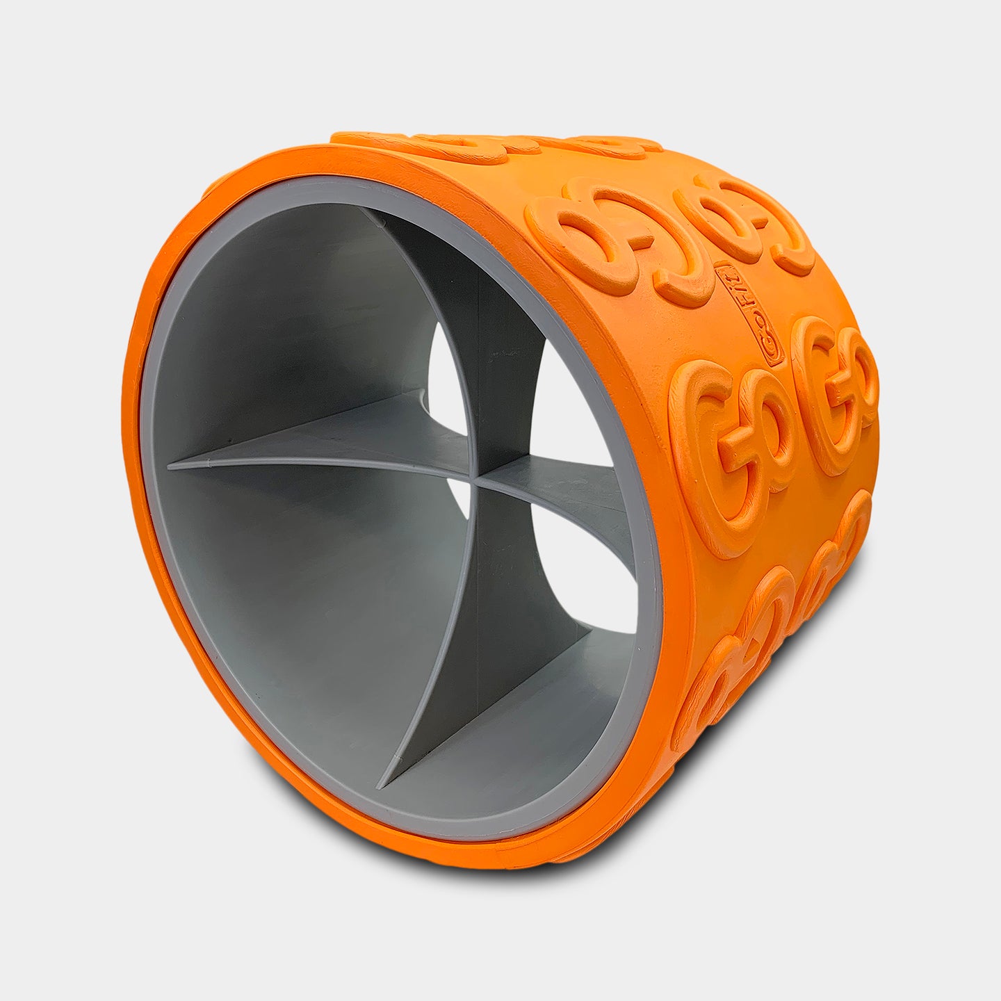 GoFit Mega-Roller - 12", 12", Orange/Gray A2