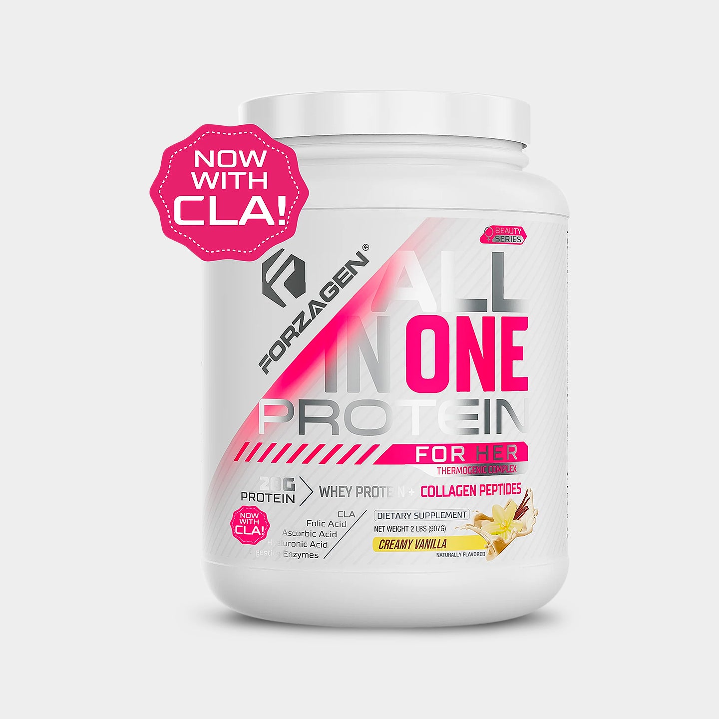 Forzagen All in One Protein for Her, Creamy Vanilla, 2 Lbs A1