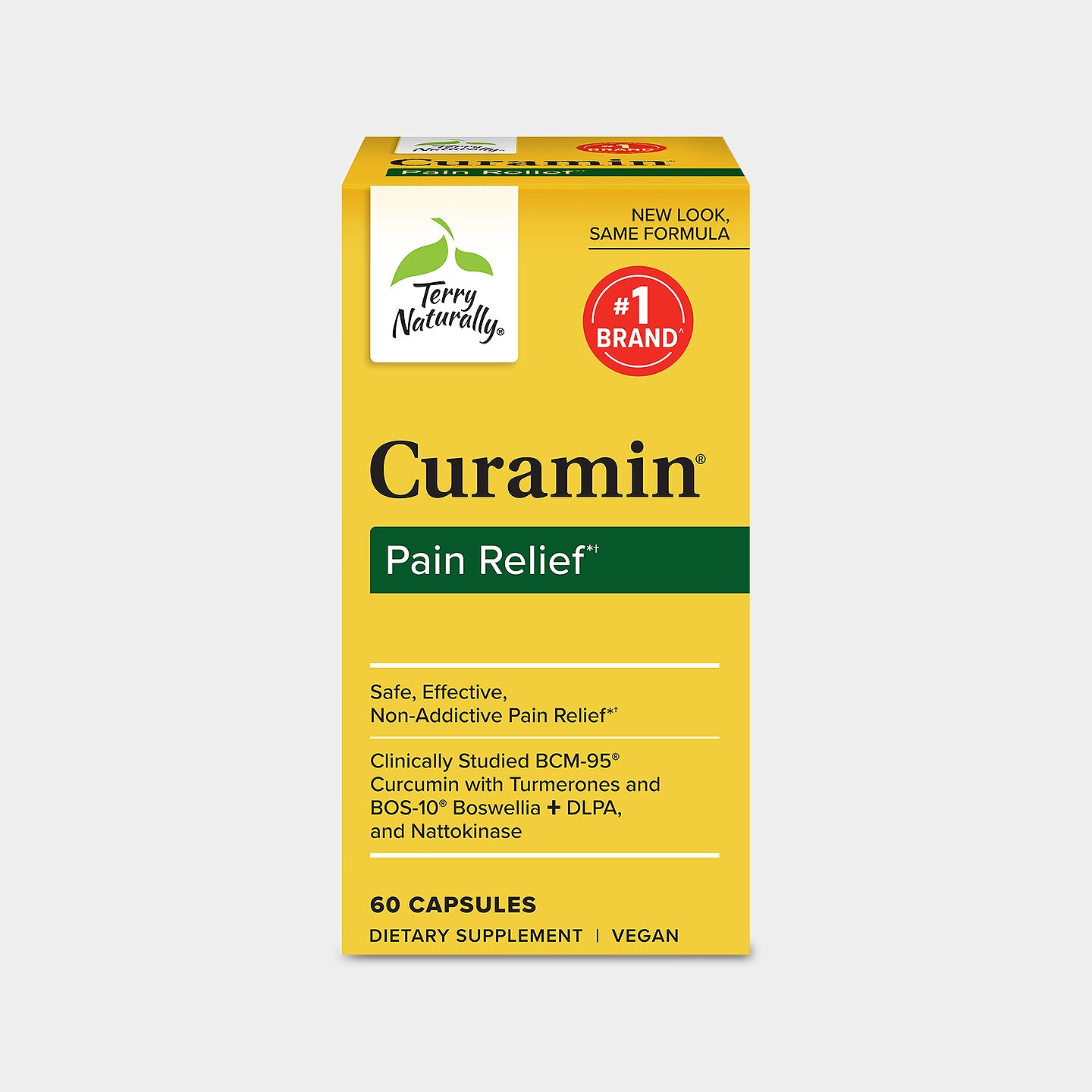 Terry Naturally Curamin, Unflavored, 60 Capsules A1