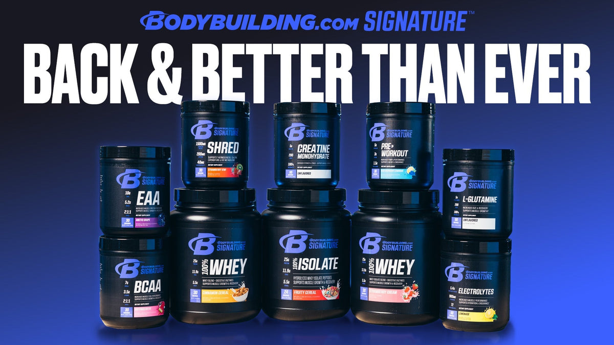Bodybuilding.com’s Signature™ Line is Reimagined and Reformulated for 2025