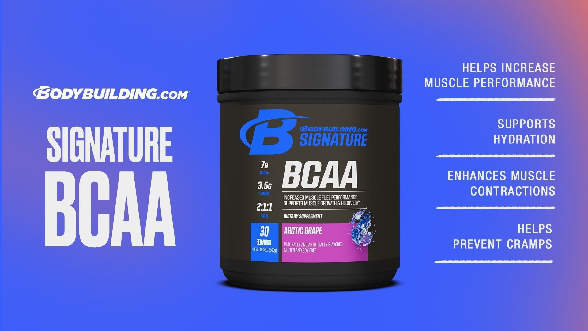 Fuel Muscle Performance and Growth With Signature BCAA - Bodybuilding.com