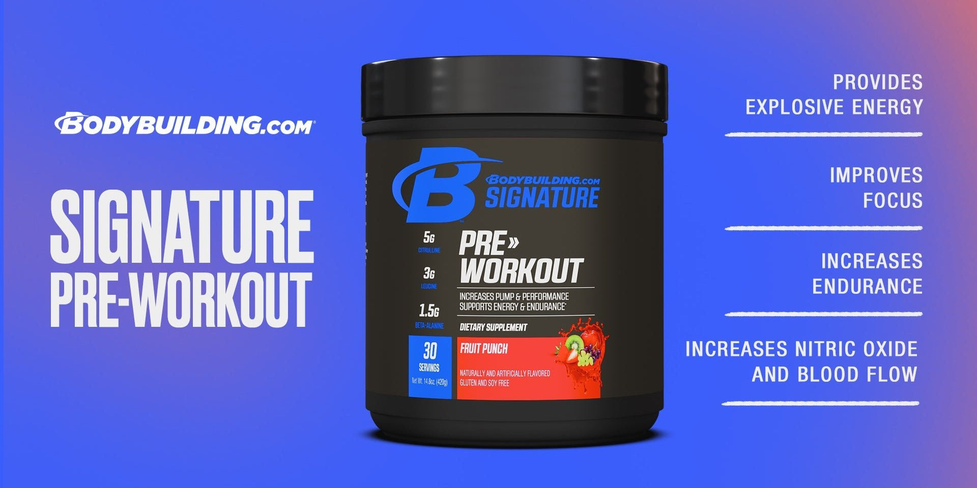 Maximize Results Every Workout With Signature Pre-Workout - Bodybuilding.com