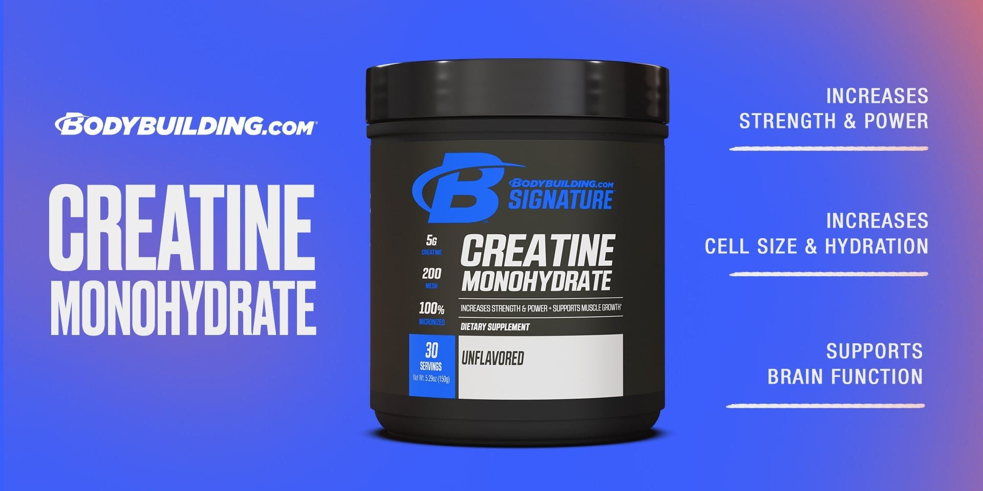 Strength & Power: Why Signature Creatine Belongs in Your Stack - Bodybuilding.com