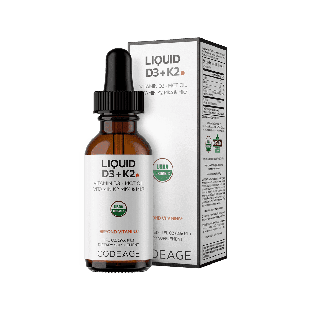 Codeage Liquid D3 + K2