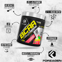 Forzagen BCAA'S + Glutamine with Hydragen Complex