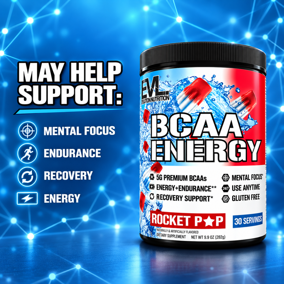 EVLUTION NUTRITION BCAA ENERGY AMINO ACIDS
