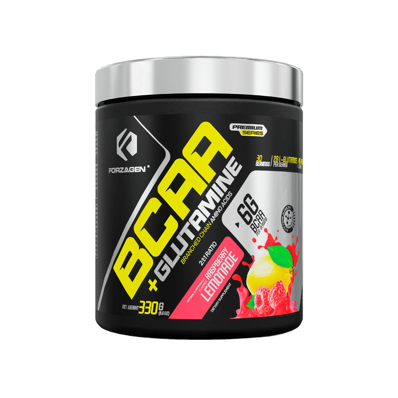 Forzagen BCAA'S + Glutamine with Hydragen Complex